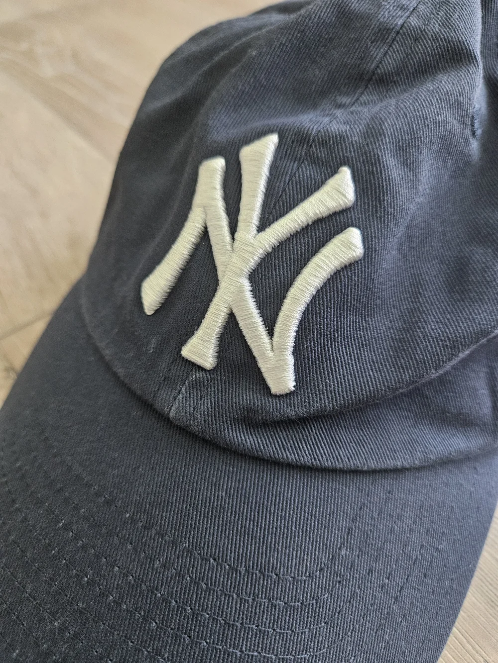 Womens 47 Brand Navy Baseball Cap with White Logo